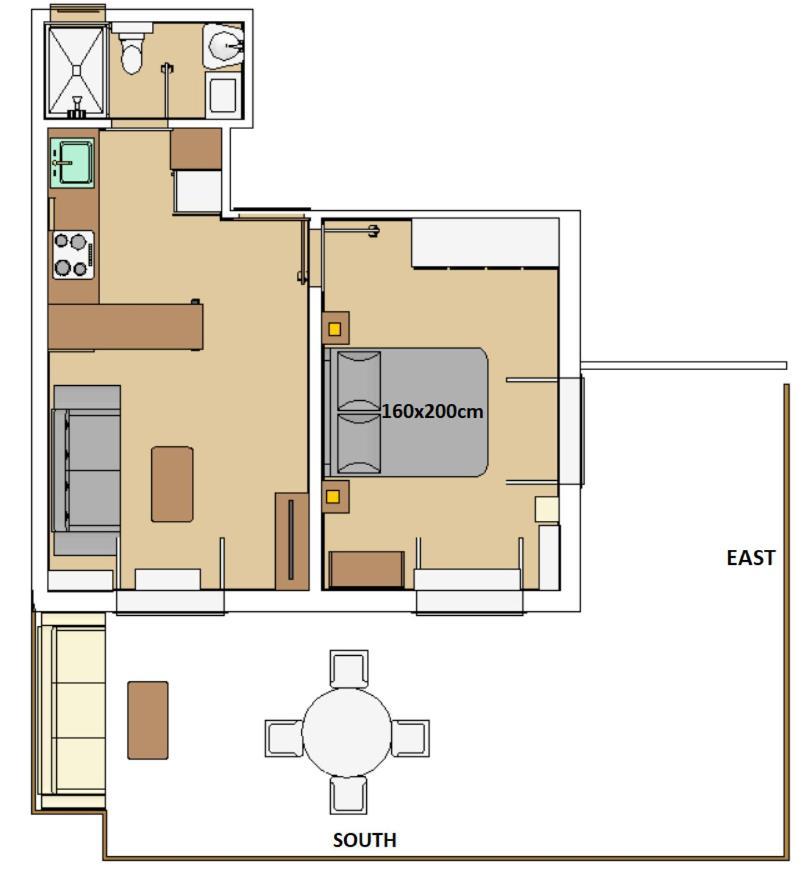 Apartament Sunkissed Terrace Ateny